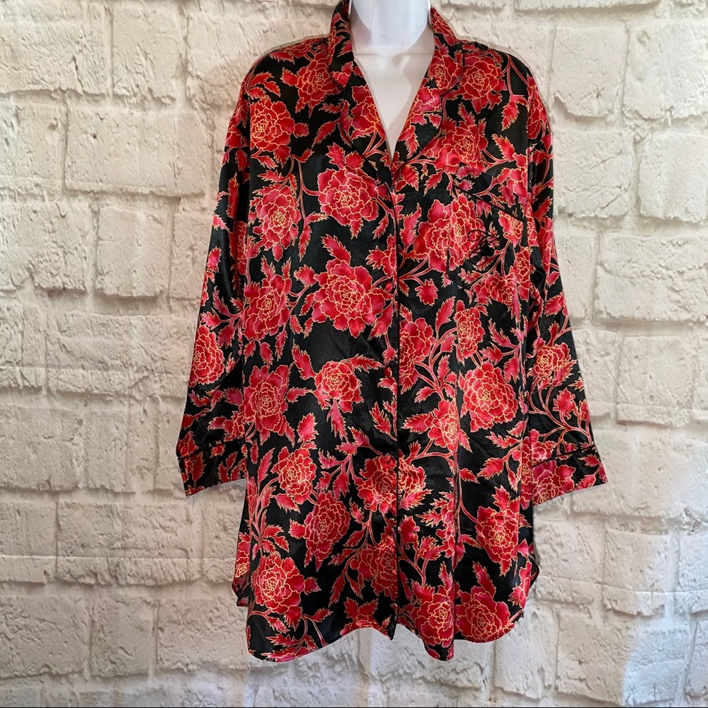 Victoria’s Secret Monogram Silky Sleep Shirt